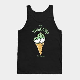 I Love Mint Chip Ice Cream Tank Top